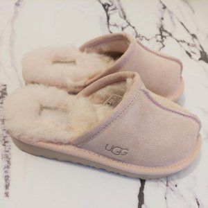Ugg Keegan Slippers Kids Girls Size US 11 Pink Mauve light Pink